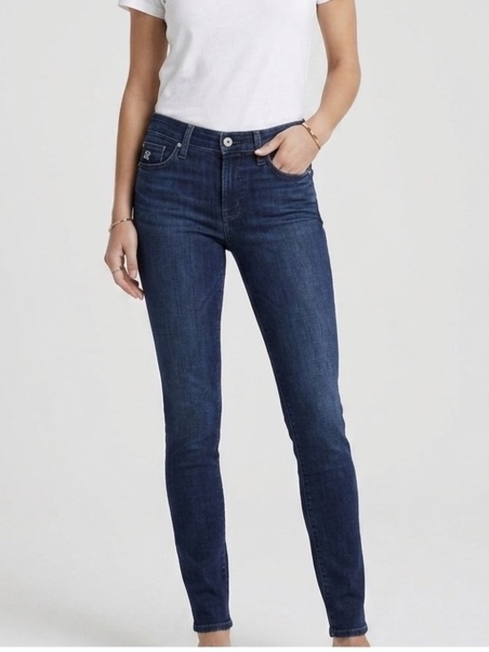 Ag Adriano Goldschmied Denim - Ag Adriano Goldschmied Dark Blue Skinny Jeans
